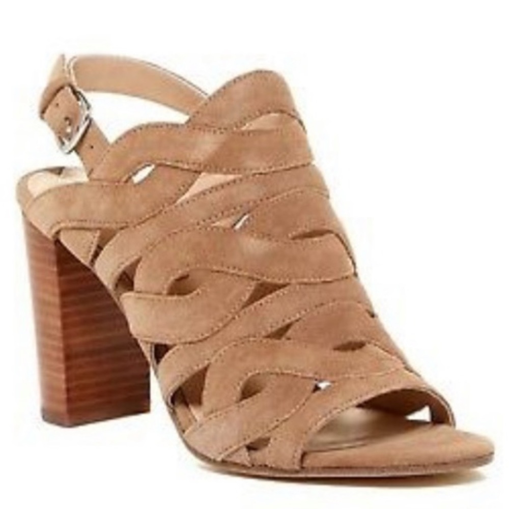 Via Spiga Galore Cutout Slingback Sandals Sz 8M